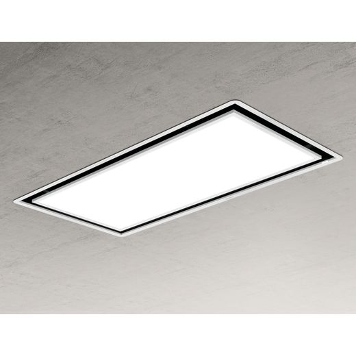 Elica 100 cm Ceiling Cooker Hood - White